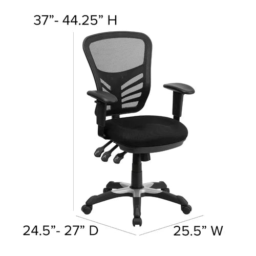 Billups ergonomic 2025 mesh task chair