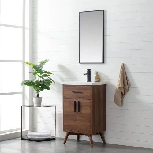 Binford 20" Single Bathroom Vanity Set Sink Boasts a Rectangular Shape