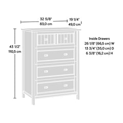 Blodgett 4 Drawer 32.67'' W Made from Engineered Wood in a Neutral Finish