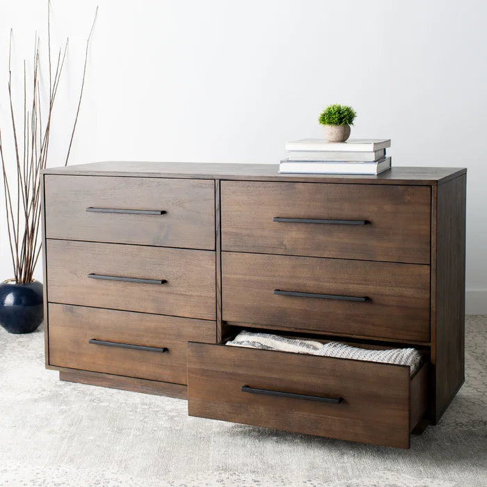 Bloomfield 6 Drawer 56'' W Dresser Time Honored Quality and Craftsmanship Design