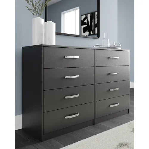 Boa 8 Drawer 52.72'' W features a Streamlined Rectangular Silhouette