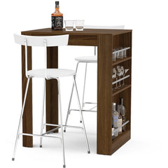 Bar Table with Wine Storage Bring to your home the Boahaus Cambridge Stylish Bar