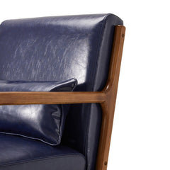Bradley 26'' Wide Armchair Made of a Solid Rubberwood Frame
