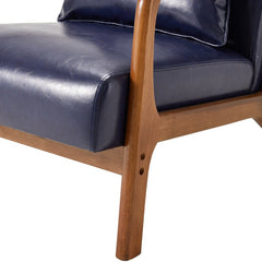 Bradley 26'' Wide Armchair Made of a Solid Rubberwood Frame