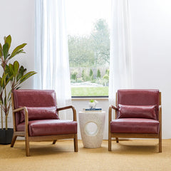 Bradley 26'' Wide Armchair Accent Armchair Features a Sleek silhouette