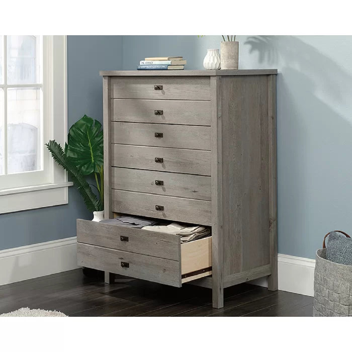Solid Wood Brandeis 4 Drawer 32'' W Chest Perfect Organize