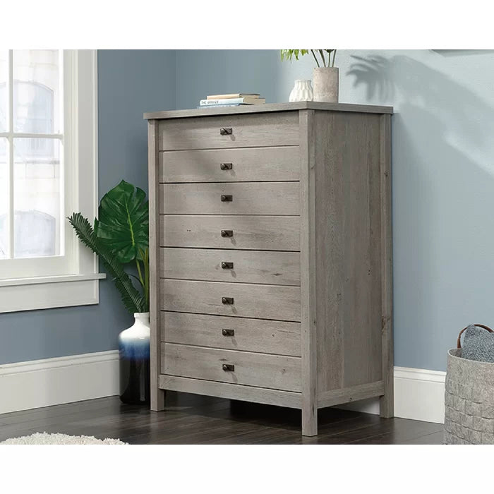 Solid Wood Brandeis 4 Drawer 32'' W Chest Perfect Organize