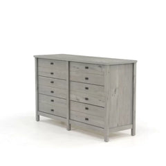 Brandeis 6 Drawer 56'' W Double Dresser Offer Plenty Storage Space