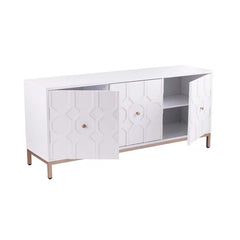 Brandsmere 59'' Wide Buffet Table Mix of Solid and Engineered Wood