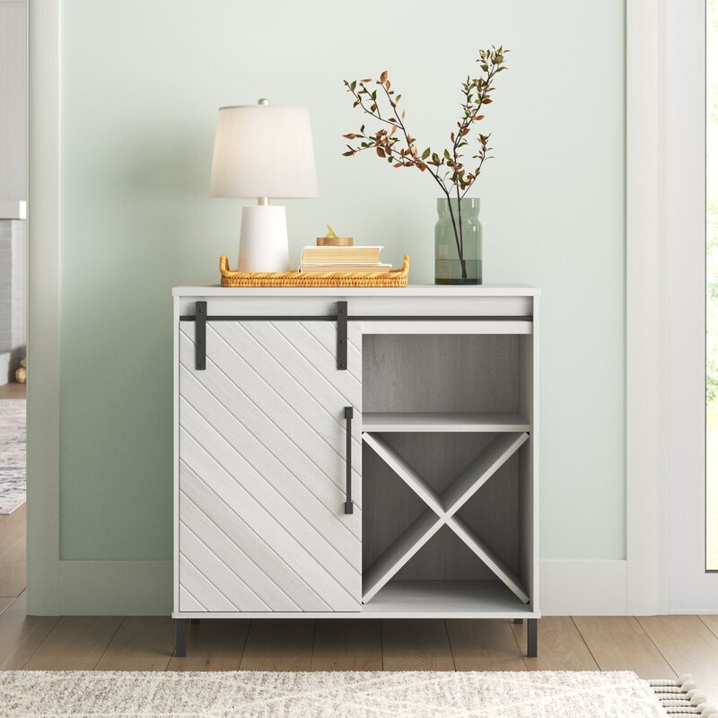 Braylon 31.63 Tall 1 Door Accent Cabinet One Adjustable Shelf