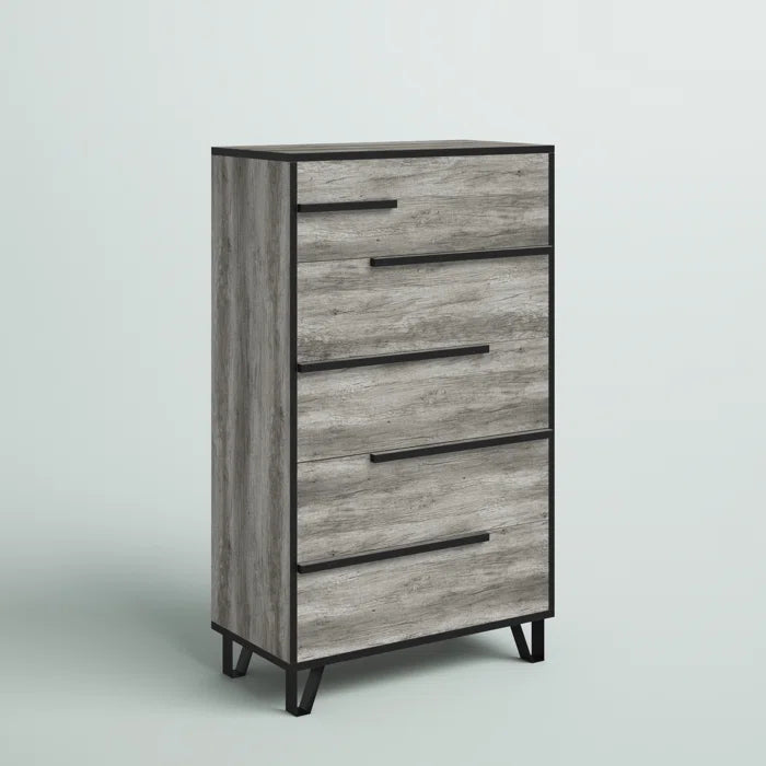 Braymer 5 Drawer 31.5'' W Chest 5 Spacious Drawers Provide Ample Storage