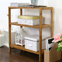 26" H x 23" W x 10" D Shelving Unit Organize Bathroom Linens Pretty Tower Rack