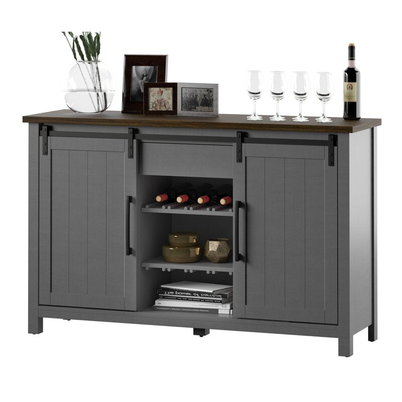 Antique Gray Brentley 54'' Wide 1 Drawer Sideboard