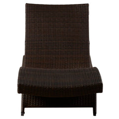 Multi Brown Breton 79.25'' Long Reclining Chaise Lounge Set of 2