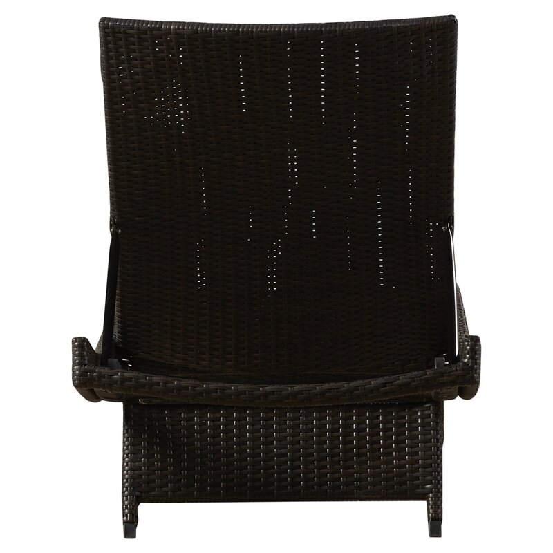 Multi Brown Breton 79.25'' Long Reclining Chaise Lounge Set of 2