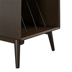 Brittany Turntable Audio Rack Trendy Mid-century Modern Look