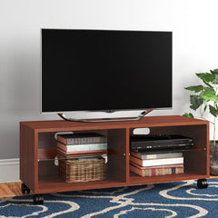 Broadmeade TV Stand for TVs up to 60" Walnut Indoor Furniture