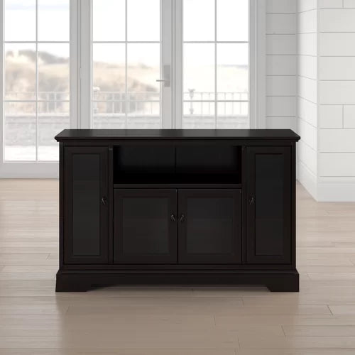 Broddi TV Stand for TVs up to 58" Features Molded Detail and Boasts