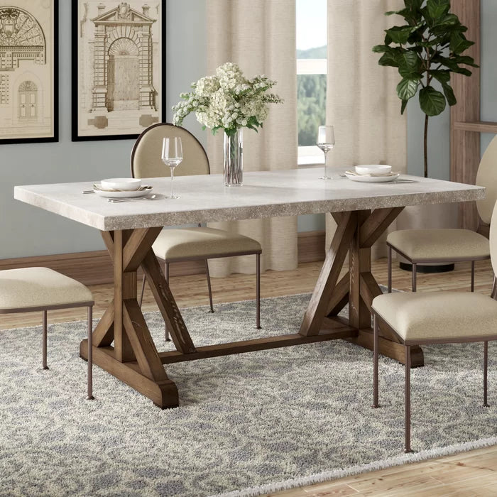 72 trestle dining table hot sale