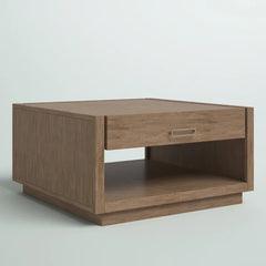 Bucher Block modern accent Coffee Table with Storage Provide Storage Space