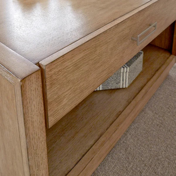 Bucher Block modern accent Coffee Table with Storage Provide Storage Space