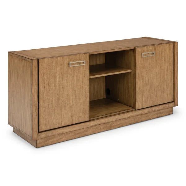 Bucher TV Stand for TVs up to 65" with Cable Management and Adjustable Shelves