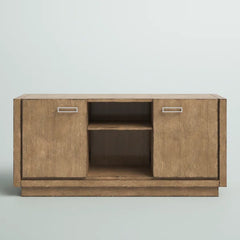Bucher TV Stand for TVs up to 65" with Cable Management and Adjustable Shelves