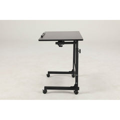 Black Bucklin Height Adjustable Standing Desk Multi functional Table