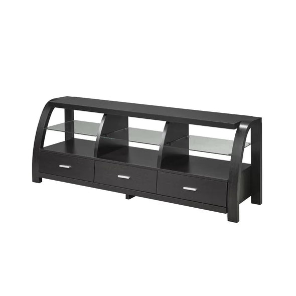 Dark Cherry Bucklin TV Stand for TVs up to 65" with Sound Bar Shelf