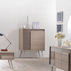 Solid Wood Bulluck 4 Drawer 31.5'' W Offer Plenty Storage Space