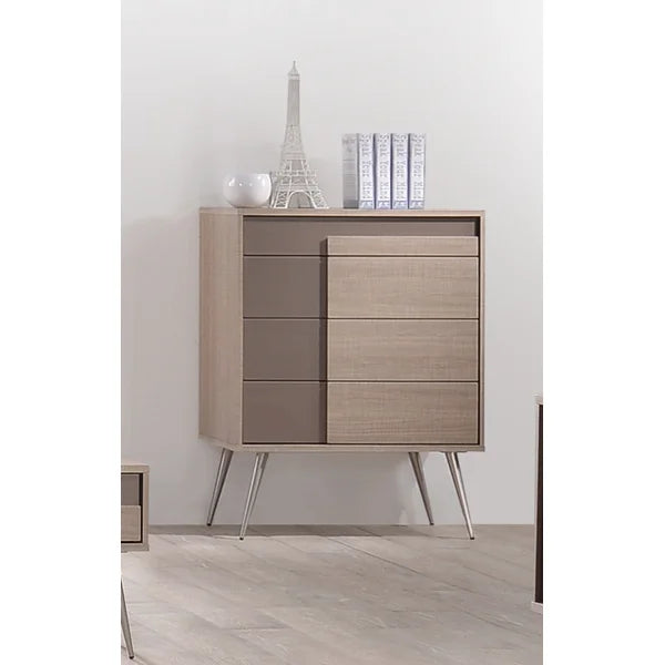 Solid Wood Bulluck 4 Drawer 31.5'' W Offer Plenty Storage Space