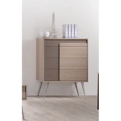 Solid Wood Bulluck 4 Drawer 31.5'' W Offer Plenty Storage Space
