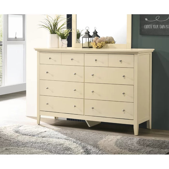 Burchinal 8 Drawer 59'' W Solid Wood Double Dresser