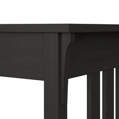 Vintage Black Bush Furniture Salinas 60W L Shaped Writing Desk In Cape Cod Gray