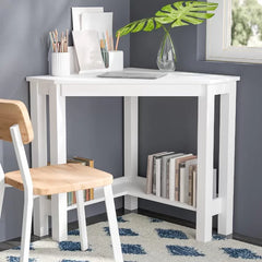 Caceres Corner Desk Crafted from Laminated Design