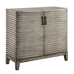 Gray Cale 34'' Tall 2 - Door Accent Cabinet Manufactured Wood