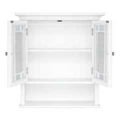 White 22'' W x 24'' H x 7'' D Removable Bathroom Cabinet