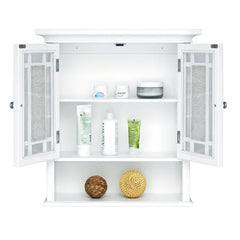 White 22'' W x 24'' H x 7'' D Removable Bathroom Cabinet