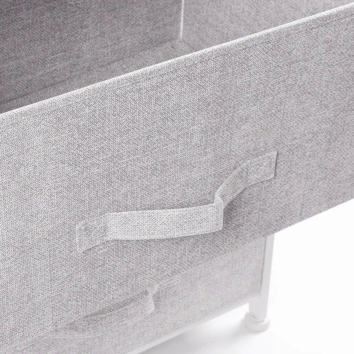Light Gray Callie-Mai 8 Drawer 33.9'' W 8 Removable and Foldable Drawers