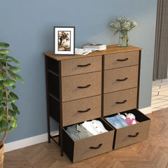 Callie-Mia 8 Drawer 34'' W Removable and Foldable Drawers Perfect Organize