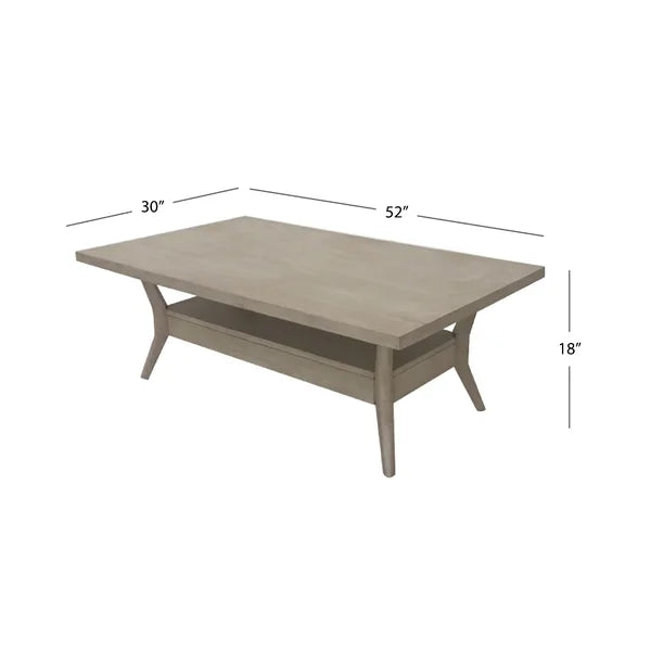 Camino Coffee Table with Storage Perfect for Living Room