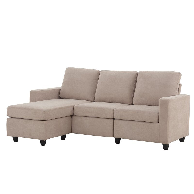 Campbelltown 78.5" Wide Reversible Sofa & Chaise with Ottoman