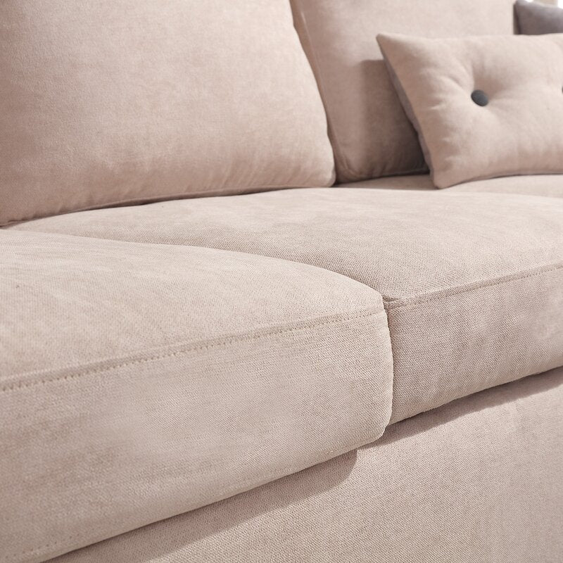 Campbelltown 78.5" Wide Reversible Sofa & Chaise with Ottoman