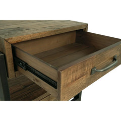 Brown Candice 28'' Tall 2 - Drawer Nightstand Perfect for Bedside