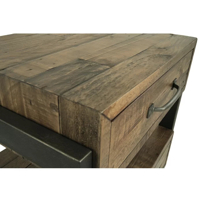 Brown Candice 28'' Tall 2 - Drawer Nightstand Perfect for Bedside