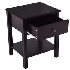 Canndale 23'' Tall 1 - Drawer Nightstand in Brown Perfect Organize