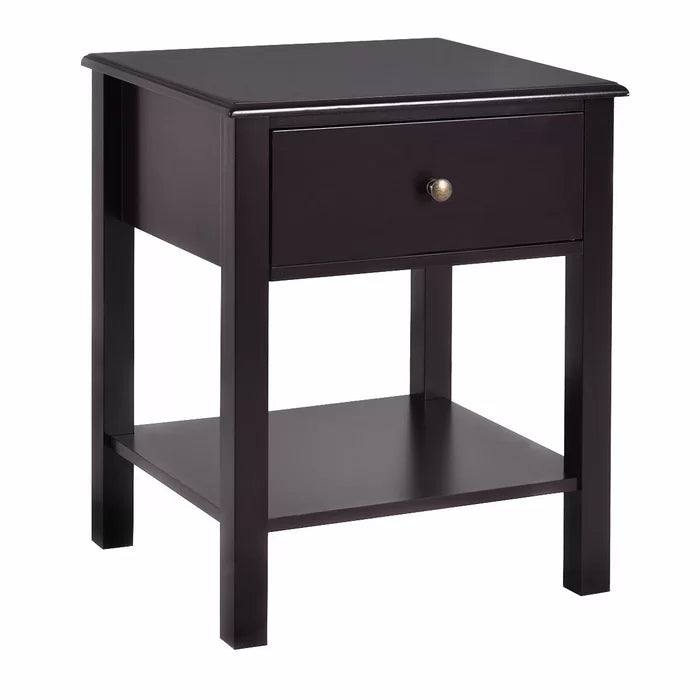 Canndale 23'' Tall 1 - Drawer Nightstand in Brown Perfect Organize