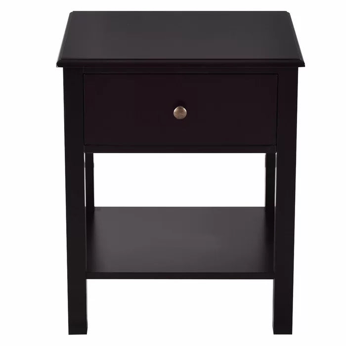 Canndale 23'' Tall 1 - Drawer Nightstand in Brown Perfect Organize