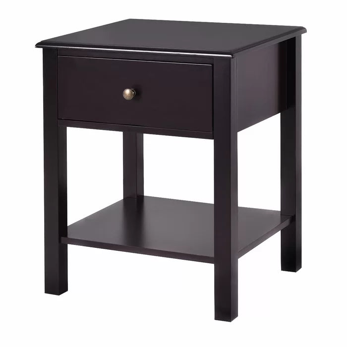 Canndale 23'' Tall 1 - Drawer Nightstand in Brown Perfect Organize
