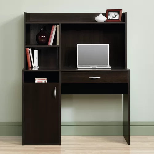 Cardali Desk with Hutch Drawer on Soft Close Glides Design